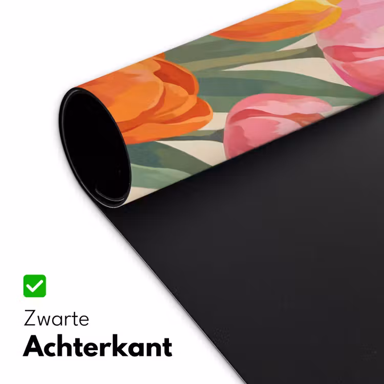 Bureau onderlegger - Tulpen - Abstract - Kleurrijk — 5