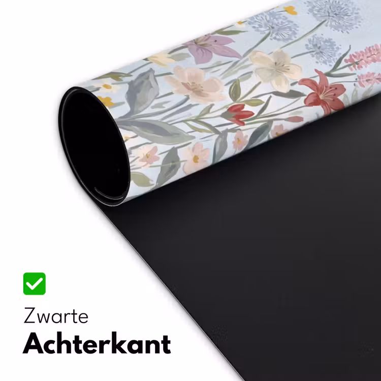 Bureau onderlegger - Weidebloemen - Illustratie - Kleurrijk — 5