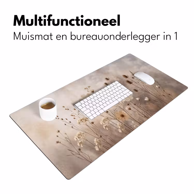 Bureau onderlegger - Wilde bloemen - Botanisch - Vintage - Natuur - Rustiek — 7