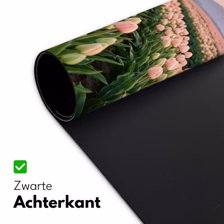 Bureau onderlegger - Tulpen - Landschap - Roze — 5