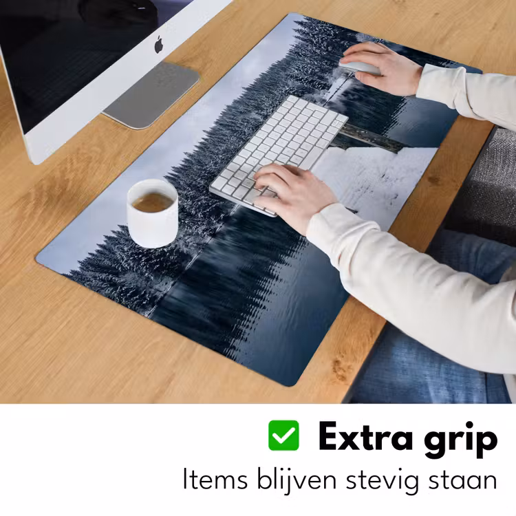 Bureau onderlegger - Steiger - Meer - Sneeuw - Bergen - Rustgevend — 6