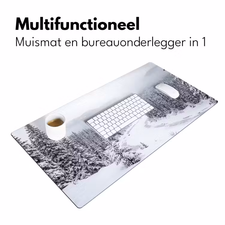 Bureau onderlegger - Rivier - Bevroren - Landschap - Winter — 7