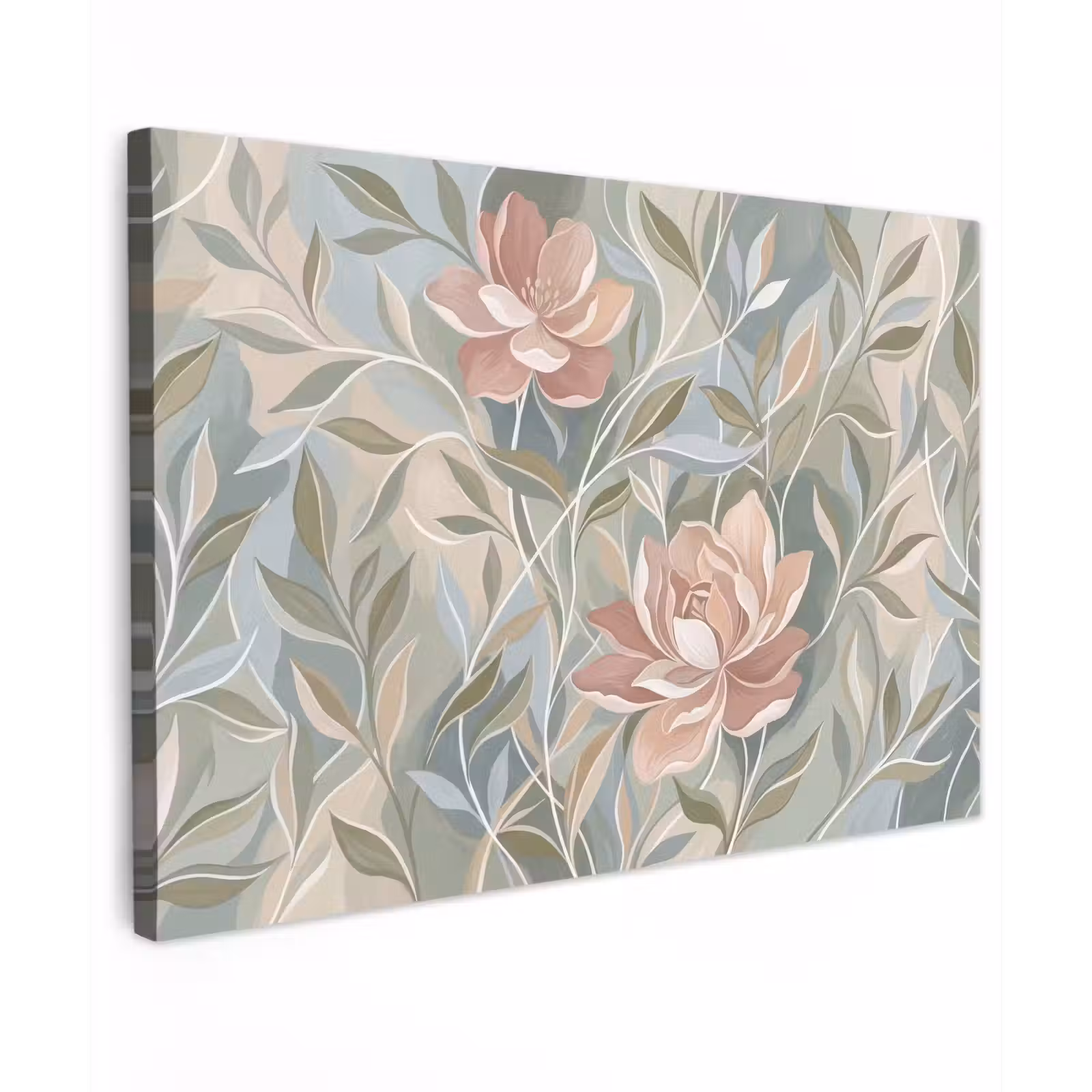 Canvas schilderij - Elegant - Romantiek - Roze — 1