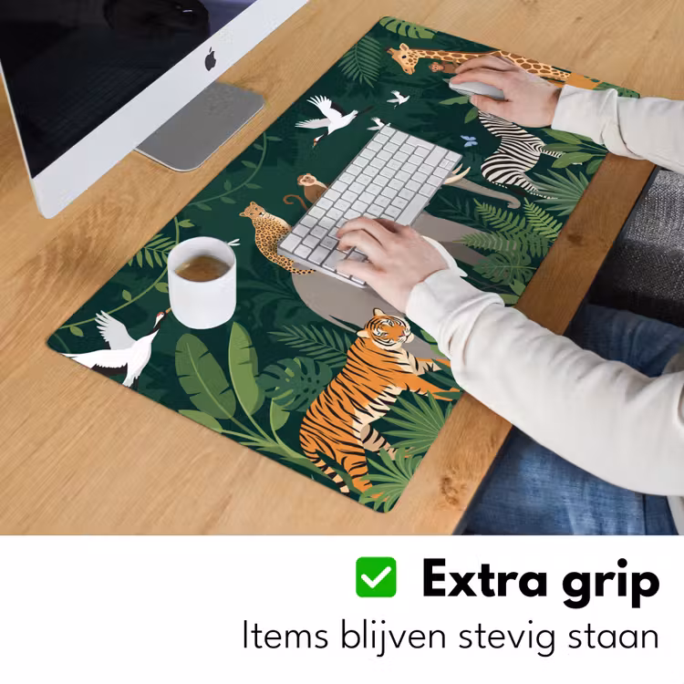 Bureau onderlegger - Tropisch - Jungle - Groen — 6