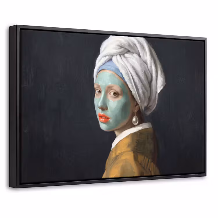 Canvas met lijst - Iconisch - Modern - Kleurrijk — 1