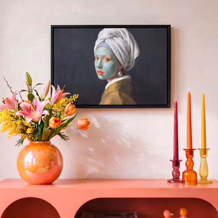 Canvas met lijst - Iconisch - Modern - Kleurrijk — 4