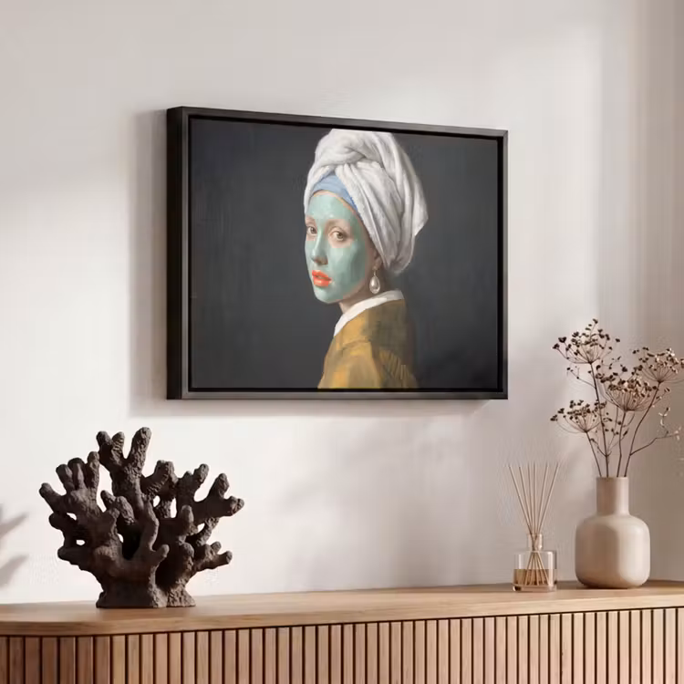 Canvas met lijst - Iconisch - Modern - Kleurrijk — 6