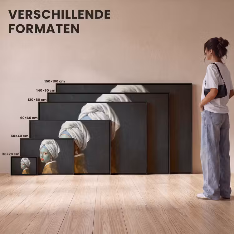 Canvas met lijst - Iconisch - Modern - Kleurrijk — 7