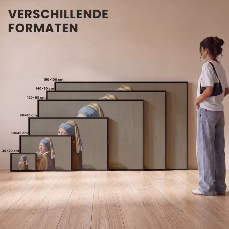 Canvas met lijst - Klassiek - Humor - Kleurrijk — 7