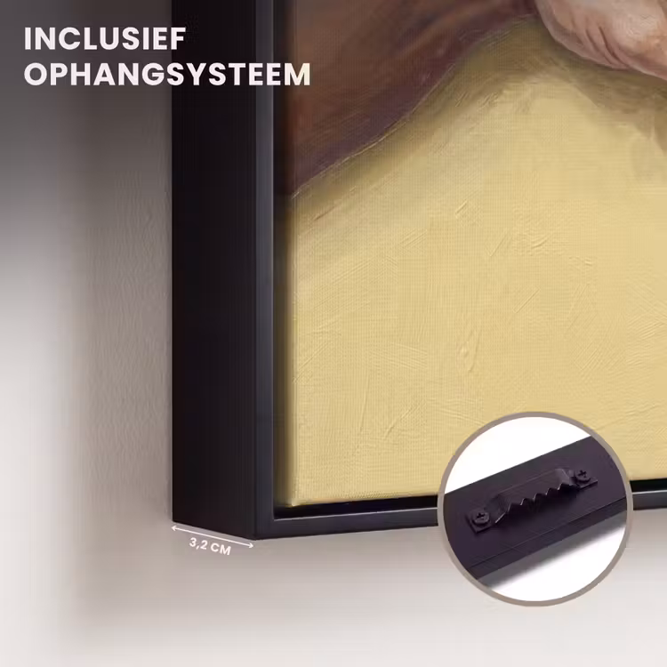 Canvas met lijst - Klassiek - Kunst - Humor — 3