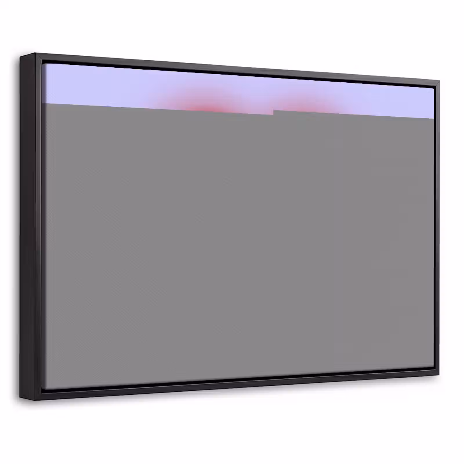 Canvas met lijst - I liked it so it's mine - Neon hart - Paars — 1