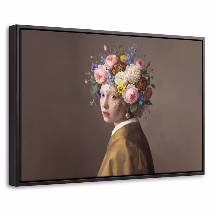 Canvas met lijst - Meesterwerk - Modern - Kleurrijk — 1