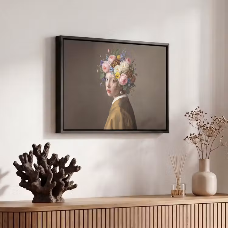 Canvas met lijst - Meesterwerk - Modern - Kleurrijk — 6
