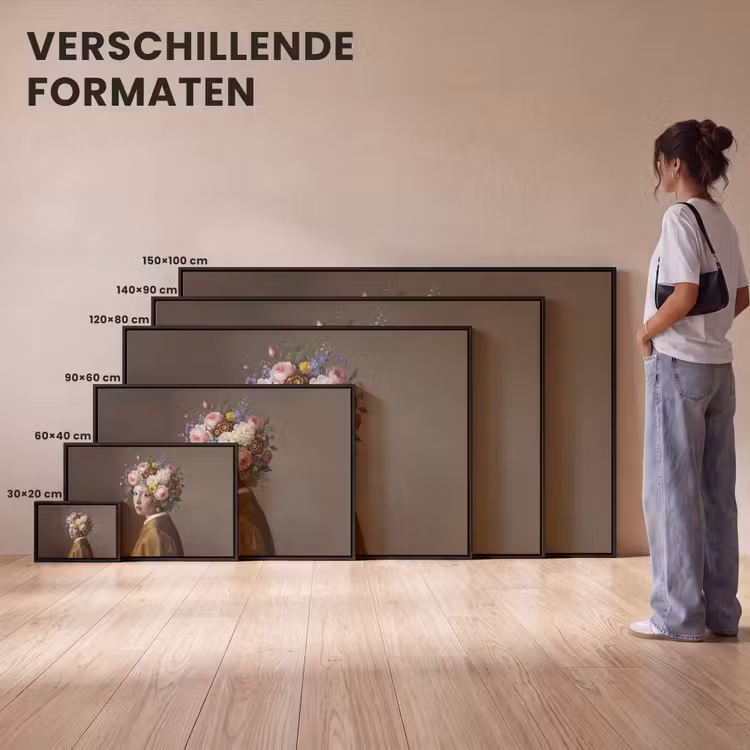 Canvas met lijst - Meesterwerk - Modern - Kleurrijk — 7