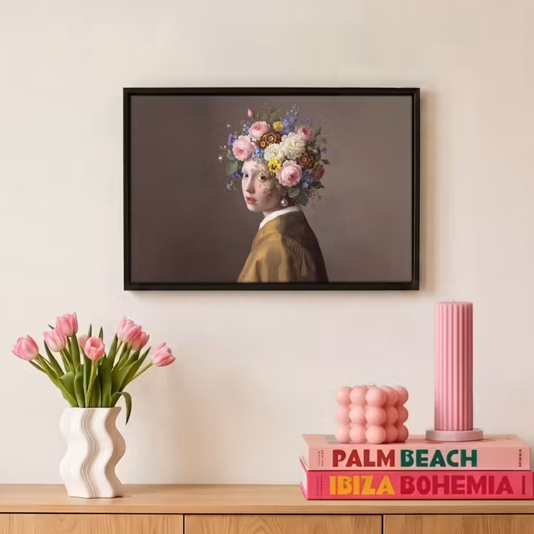 Canvas met lijst - Meesterwerk - Modern - Kleurrijk — 8