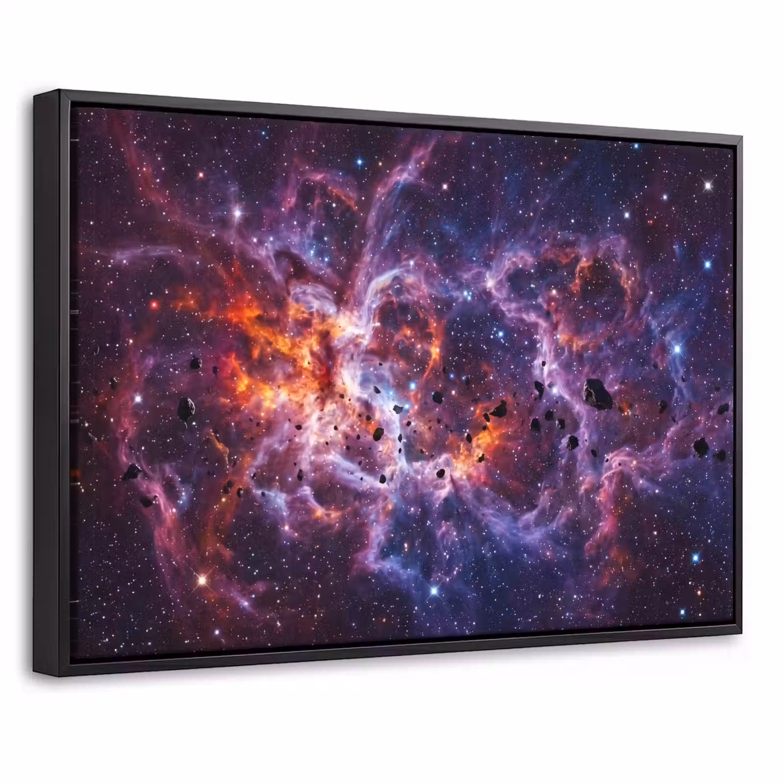 Canvas met lijst - Space - Stars - Abstract - Colorful — 1