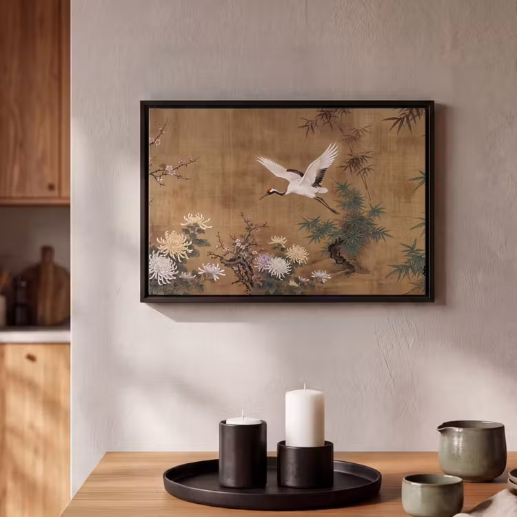 Canvas met lijst - Oosters - Elegant - Kleurrijk — 2