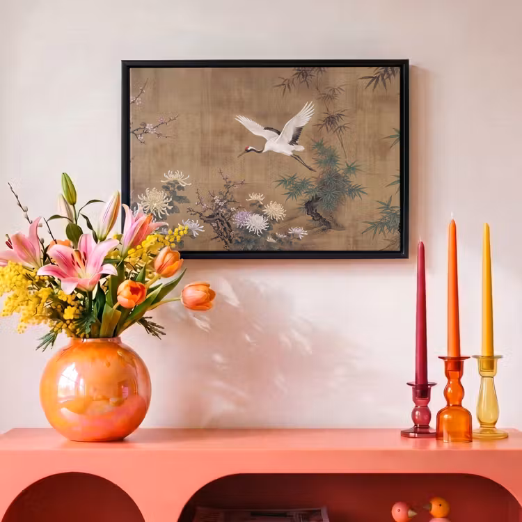 Canvas met lijst - Oosters - Elegant - Kleurrijk — 4