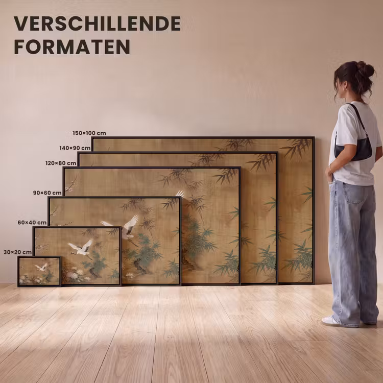 Canvas met lijst - Oosters - Elegant - Kleurrijk — 7