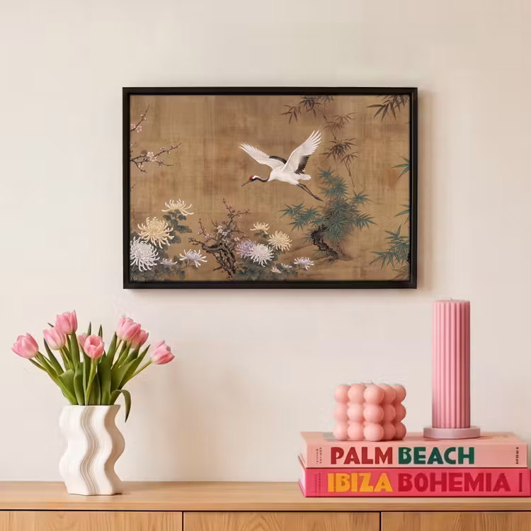Canvas met lijst - Oosters - Elegant - Kleurrijk — 8