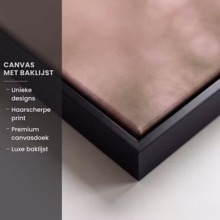 Canvas met lijst - Lavendel - Vlinder - Paars — 5