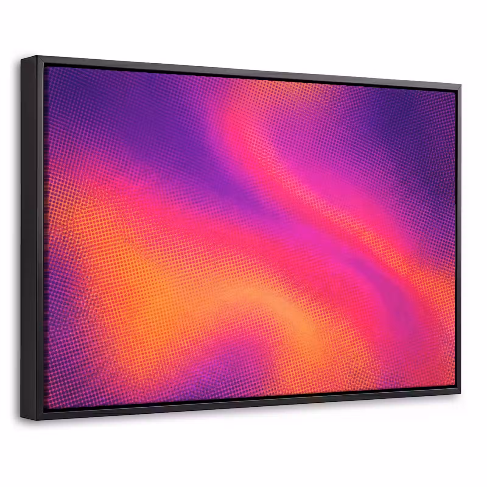 Canvas met lijst - Abstract - Patroon - Kleurverloop — 1