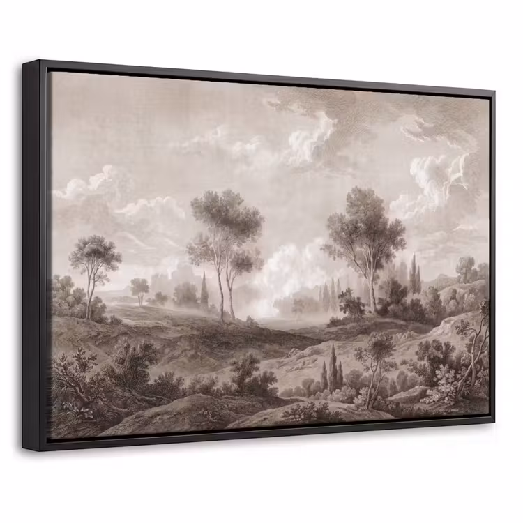 Canvas met lijst - Klassiek - Landschap - Neutraal — 1