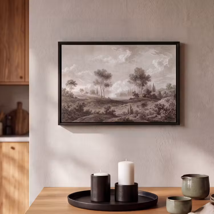 Canvas met lijst - Klassiek - Landschap - Neutraal — 2