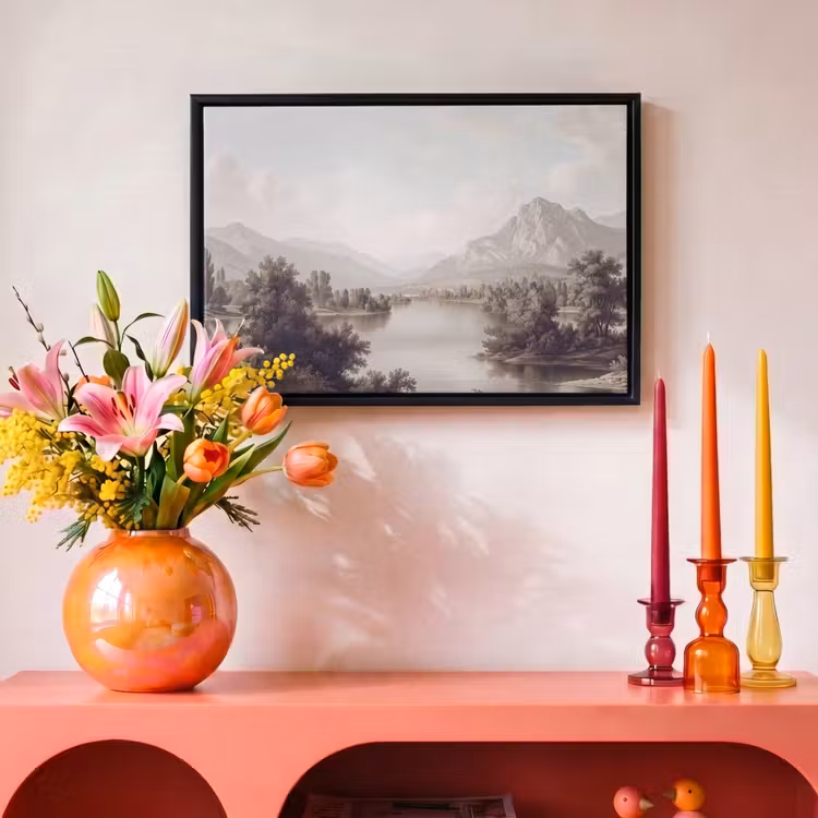 Canvas met lijst - Klassiek - Landschap - Sereen — 4