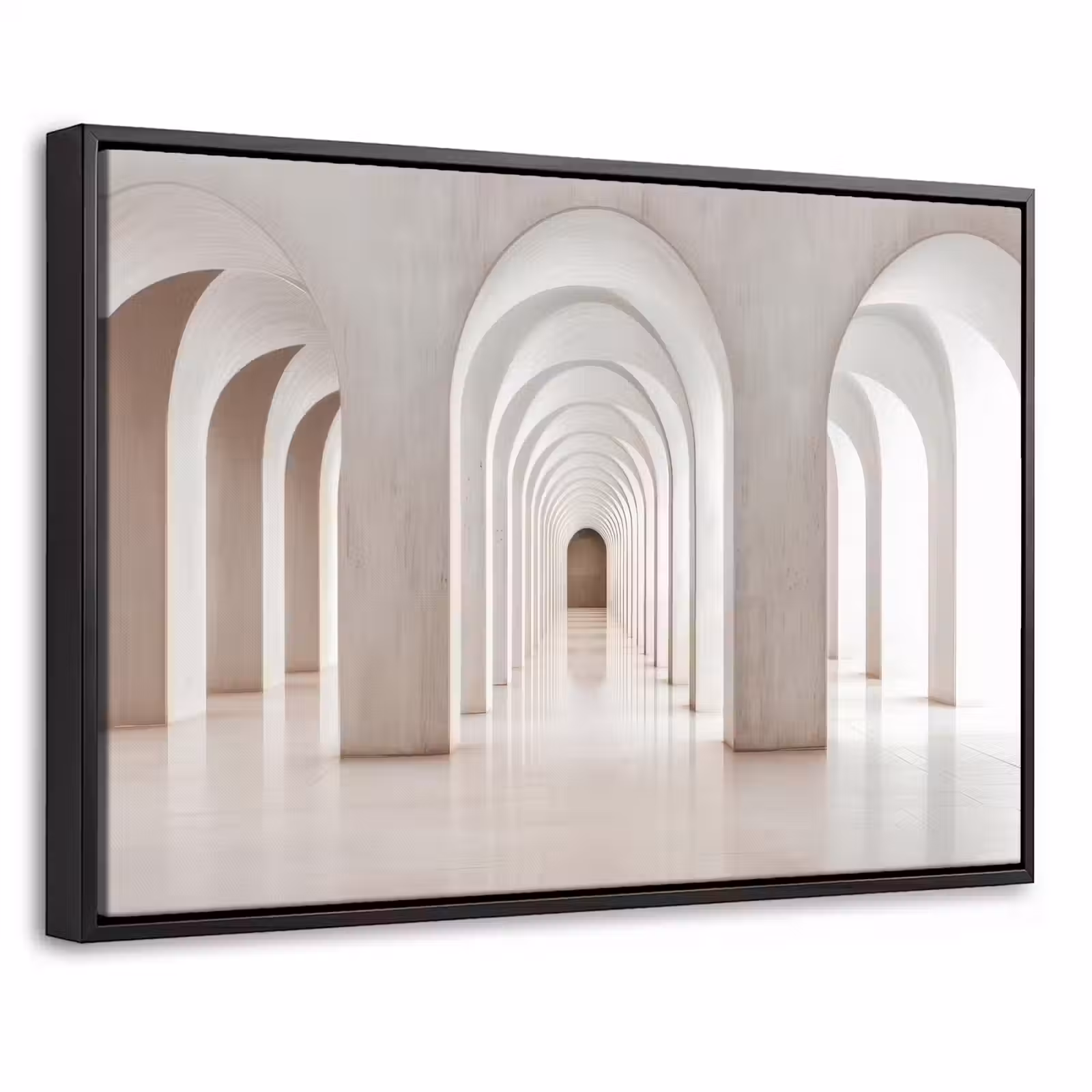Canvas met lijst - Hal - Bogen - Symmetrisch - Modern — 1