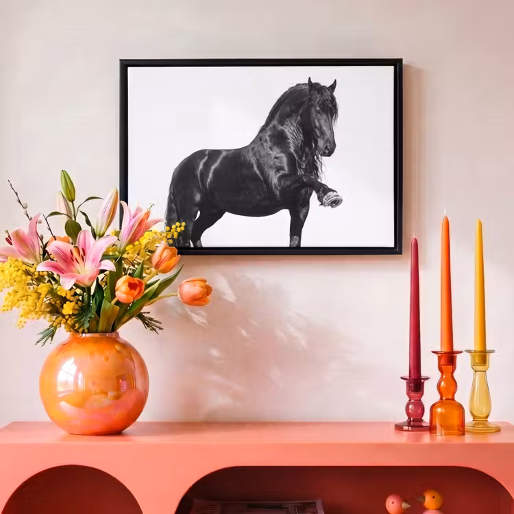 Canvas met lijst - Fries - Hengst - Modern — 4