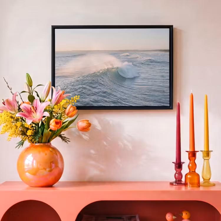 Canvas met lijst - Golf - Zee - Water — 4