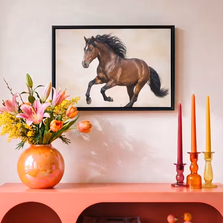 Canvas met lijst - Paard - Galop - Energie — 4