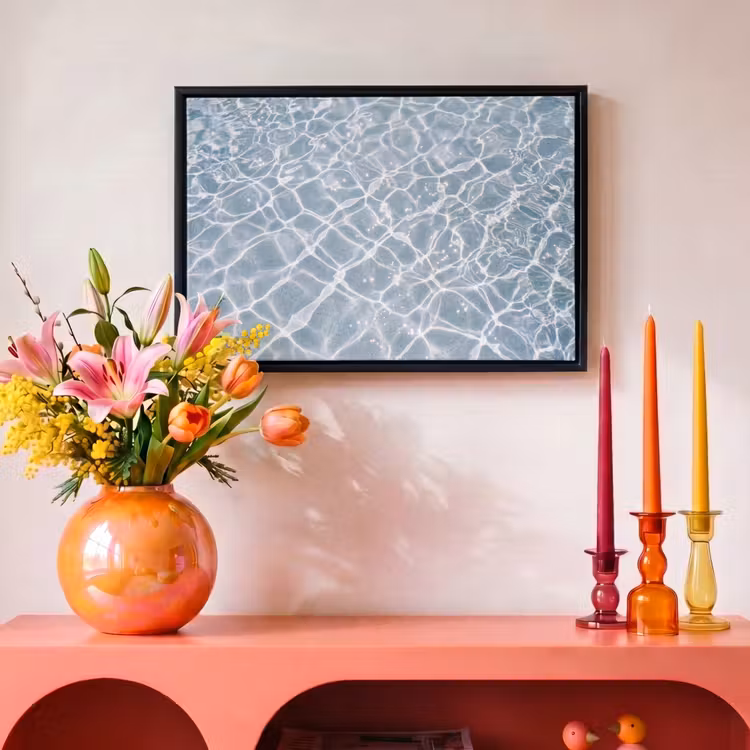 Canvas met lijst - Water - Reflectie - Zonlicht — 4