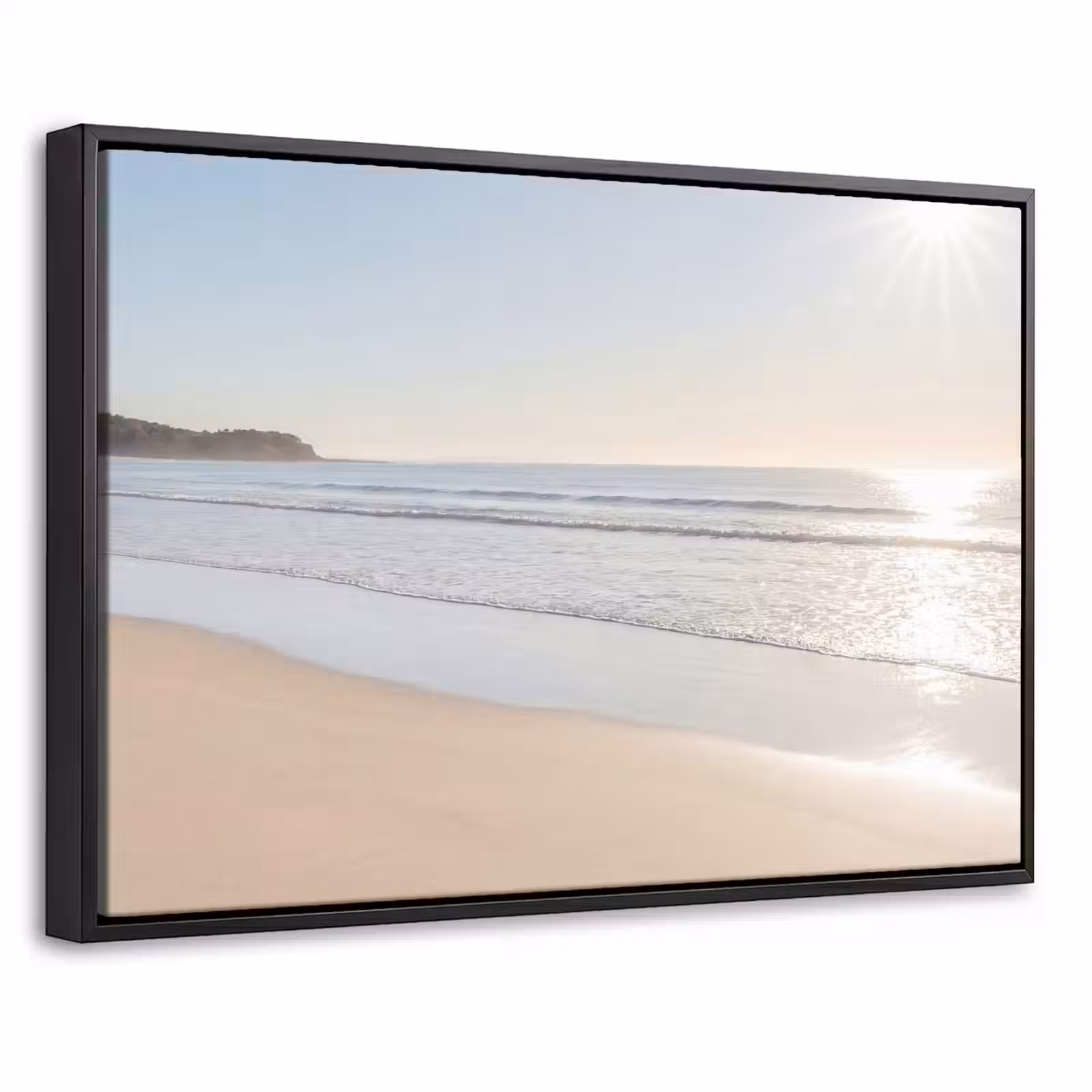 Canvas met lijst - Zee - Zon - Zand — 1
