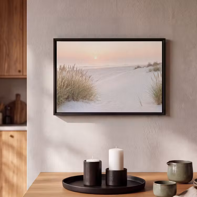 Canvas met lijst - Horizon - Duinlandschap - Zand — 2