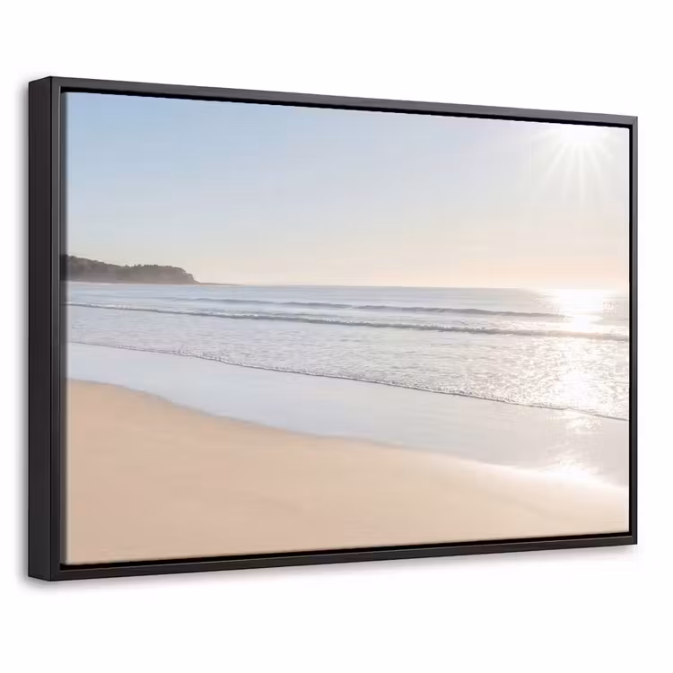 Canvas met lijst - Zee - Zon - Zand — 1