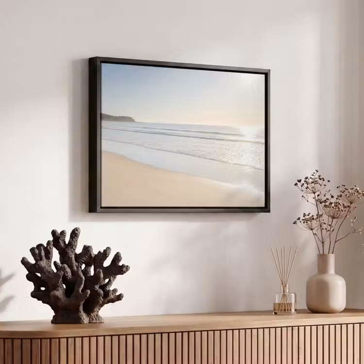 Canvas met lijst - Zee - Zon - Zand — 6