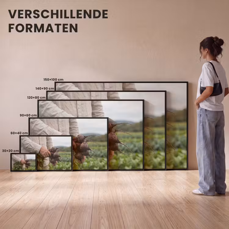 Canvas met lijst - Bieten - Vers - Moestuin — 7