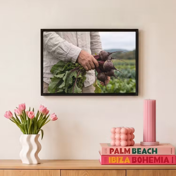 Canvas met lijst - Bieten - Vers - Moestuin — 8