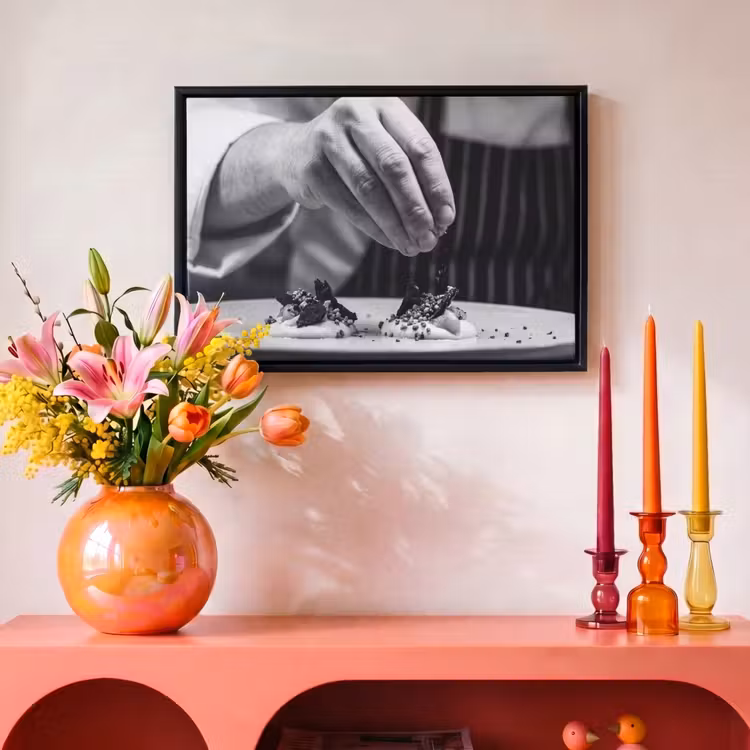 Canvas met lijst - Chef - Garnering - Gerecht — 4