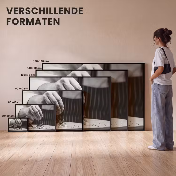 Canvas met lijst - Chef - Garnering - Gerecht — 7