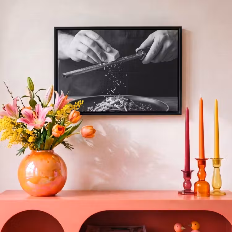Canvas met lijst - Kaas - Pasta - Rasp — 4