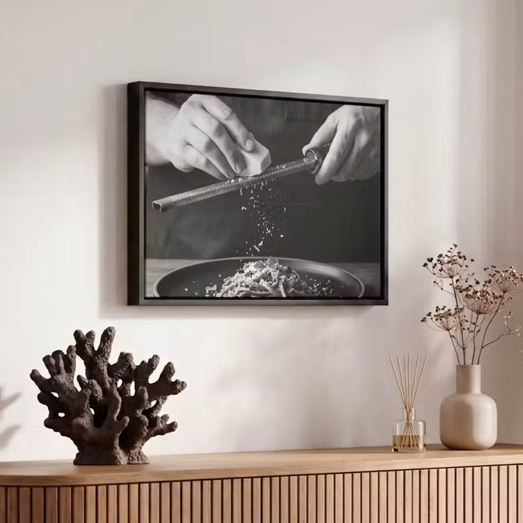 Canvas met lijst - Kaas - Pasta - Rasp — 6