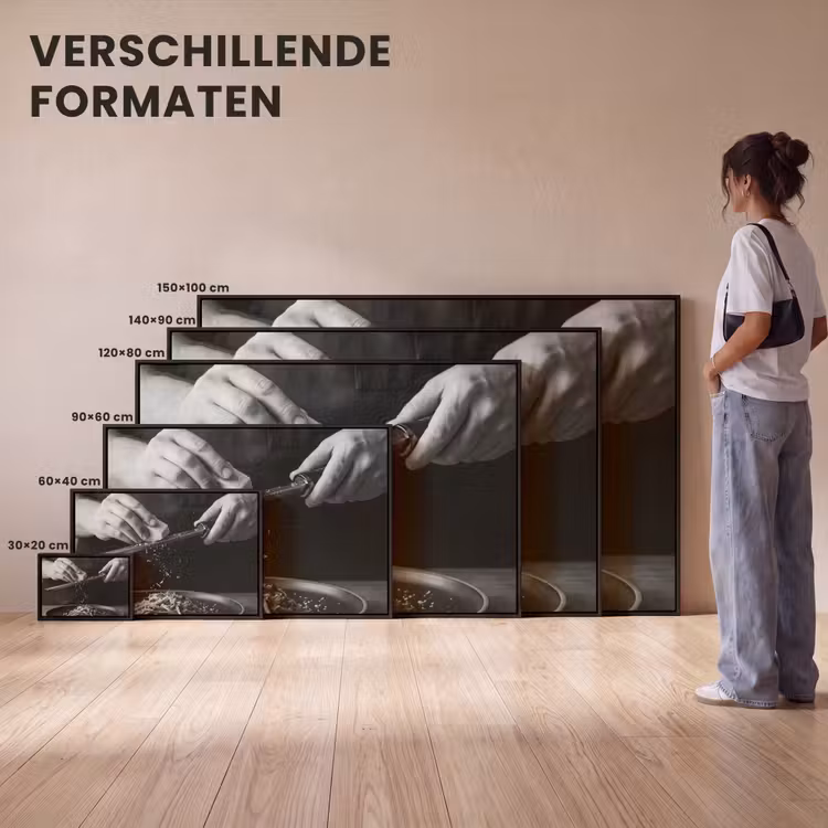 Canvas met lijst - Kaas - Pasta - Rasp — 7