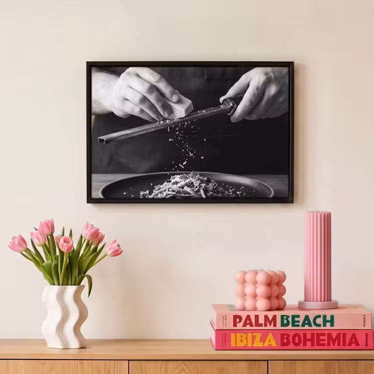 Canvas met lijst - Kaas - Pasta - Rasp — 8