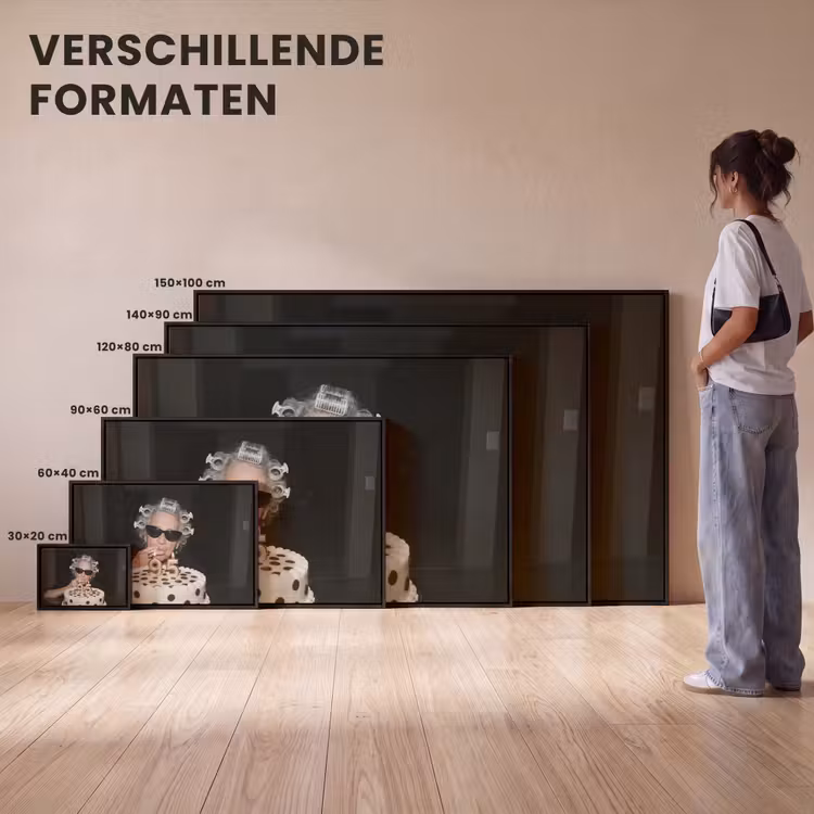 Canvas met lijst - Verjaardag - Krulspeld - Oma — 7
