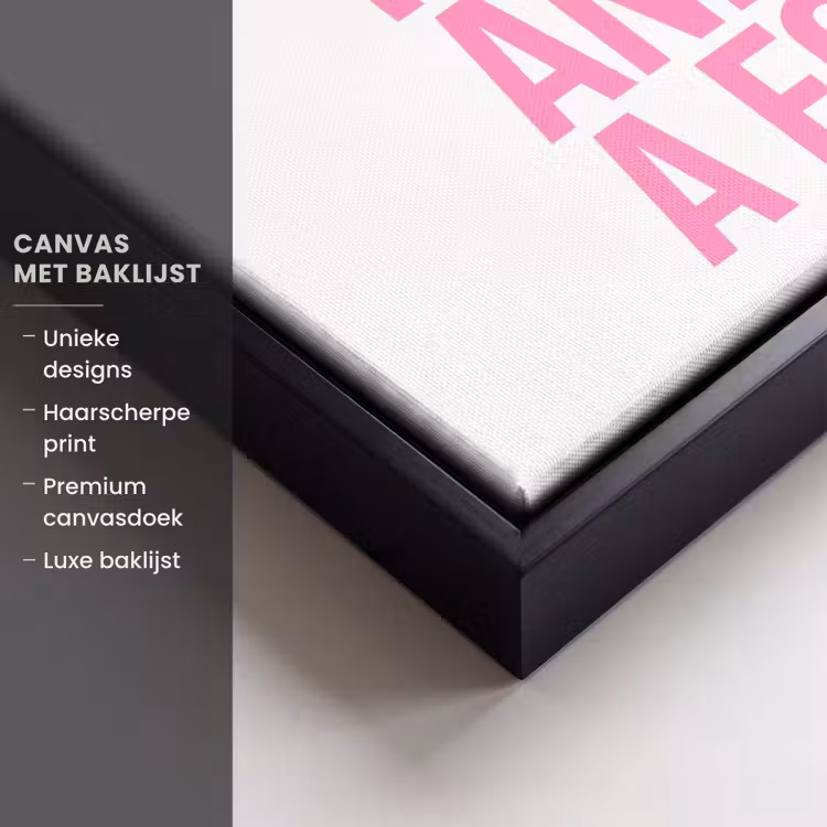 Canvas met lijst - Quote - Ouderschap - Grappig — 5
