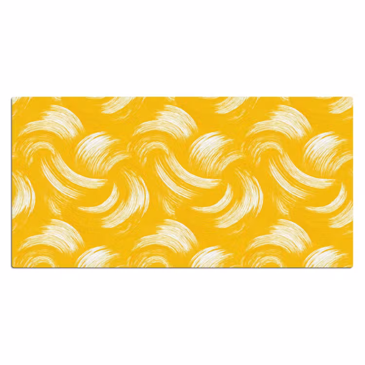 Bureau onderlegger - Verfstreken - Abstract - Dynamisch - Geel — 2