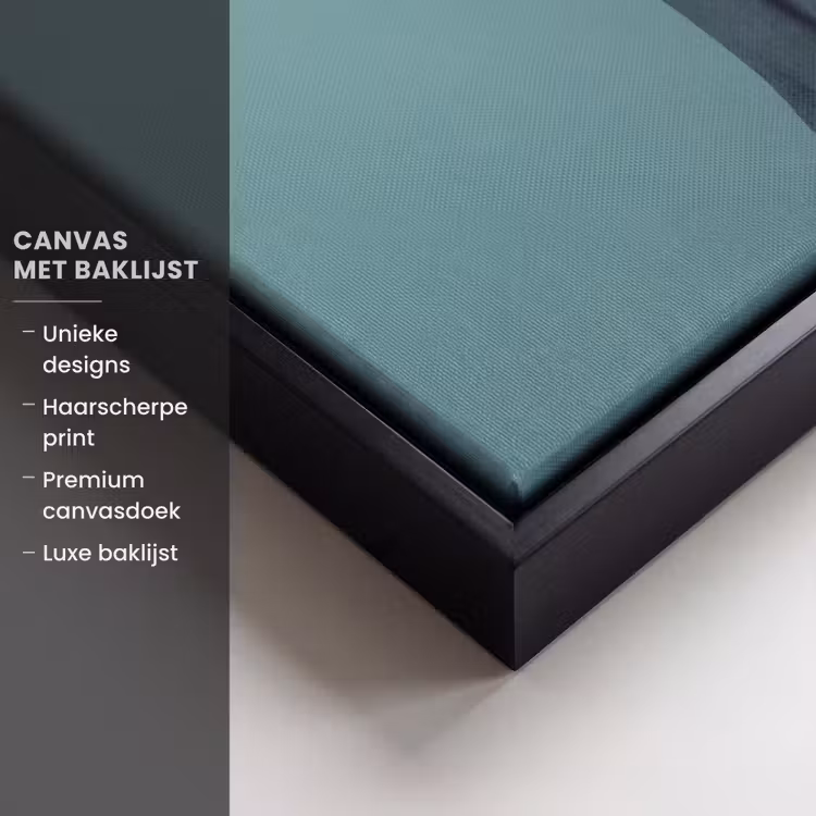 Canvas met lijst - Goudvis - Stropdas - Oranje — 5